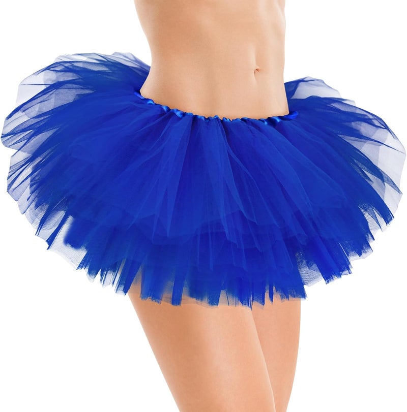Sarfel Tutu for Women Adults 5 Layerd Tutu Skirts for Women Fluffy Halloween Tutus Adult Tutus Womens Tulle Skirt 80s Costume - Image 2